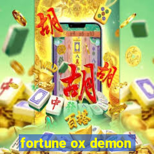 fortune ox demon